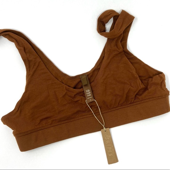 SKIMS Other - SKIMS LG Sleep Bralette Copper New with Tags
